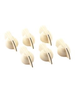 Fender Chicken Head Amplifier Tasten creme (6 Stück)