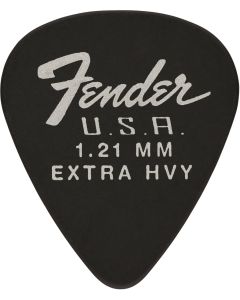 Fender Dura-Tone 1.12 Extra schweres schwarzes Plektrum