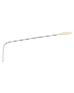 Fender Panorama tremolo arm chrome met vintage white tip