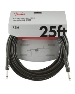Fender Professional Instrumentenkabel schwarz 7,5m