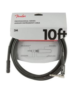 Fender Professional Series Instrumentenkabel gewinkelt 3m schwarz