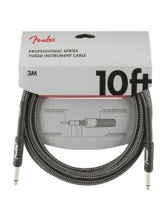 Fender Professional Tweed Instrumentenkabel 3m Grau