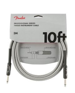 Fender Professional Tweed Instrumentenkabel 3m weiß