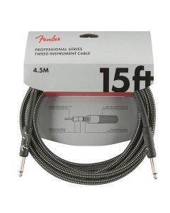 Fender Professional Tweed Instrumentenkabel 4,5 m grau