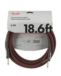 Fender Professional Tweed Instrumentenkabel 5,5m rot