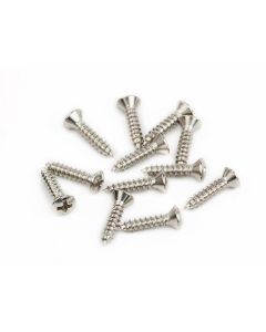 Fender Pickguard Schrauben 12 Stück Nickel
