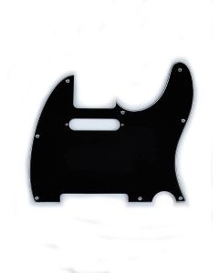 Fender Standard Telecaster Schlagbrett 8 Loch 3-lagig Schwarz