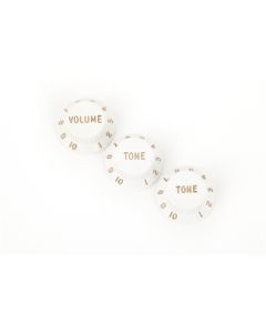 Fender Stratocaster Knöpfe CTS weiß