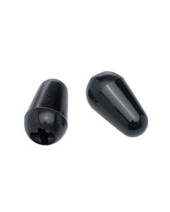 Fender Stratocaster Schalterknopf schwarz (jeweils)