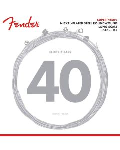 Fender Super 7250s NPS Roundwound 5-saitige Bassgitarrensaiten .040