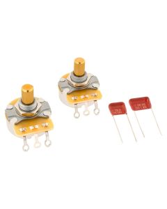 Fender Telecaster solid shaft potmeter and capacitor kit