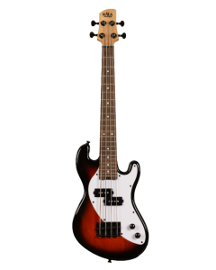 Kala Solid Body 4-String Tobacco Burst Fretted U-BASS