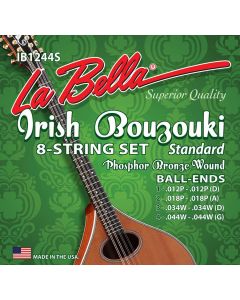 La Bella IB1244S Irische Bouzouki-Saiten .012P