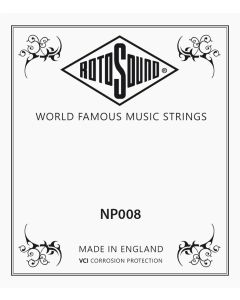 Rotosound lose .008 Saite für Western- und E-Gitarre
