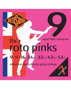 Rotosound R9-7 7-saitige E-Gitarrensaiten .009