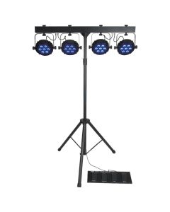 Showtec Compact Power lightset MKII met standaard, footswitch, draagtas