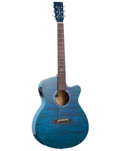 Tanglewood Azure Quilted Ash Blauw