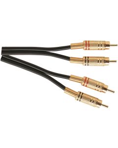 Tulip Kabel Premium mit vergoldeten Steckern 0,8m