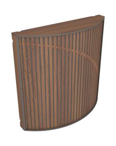 Vicoustic Cinema Round Ultra Fuser Natural Walnut