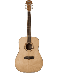 Washburn Harvest D7S Westerngitarre natur