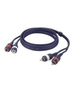 DAP FL27150 2 x Cinch-Stecker - 2 x Cinch-Buchse Kabel 1,5 m