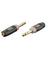 DAP XGA12 Stereoklinke Stecker - Mono Miniklinke Buchse Adapter