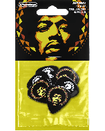 Dunlop Jimi Hendrix Aura Heavy Pick 6 Stück