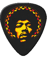Dunlop Jimi Hendrix Aura Pick 36 Stück