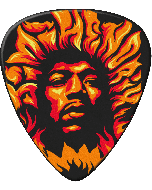 Dunlop Jimi Hendrix Feuerpickel 36 Stück