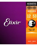 Elixir Nanoweb 16052 Phosphorbronze .012