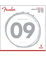 Fender 250L Super 250s Nickel Roundwound 3er-Pack .009
