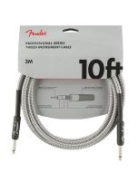 Fender Professional Tweed Instrumentenkabel 3m weiß