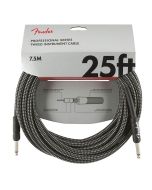 Fender Professional Tweed Instrumentenkabel 7,5m grau