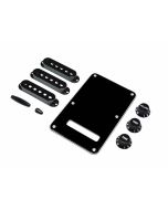 Fender Stratocaster Zubehör-Kit schwarz