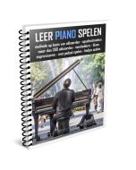 Leer Piano Spelen Pianoboek in ringband full color A4