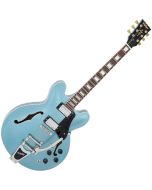 Vintage Semi-Acoustic Guitar incl Bigsby - Gun Hill Blue