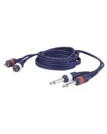DAP FL23150 2x Monoklinke - 2x Cinchkabel 1,5m