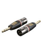 DAP XGA28 XLR-Stecker - Stereo-Klinkenstecker-Adapter