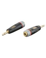 DAP XGA43 Mono Miniklinke - Stereo Miniklinke Adapter
