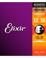 Elixir Nanoweb 16077 Phosphorbronze .012