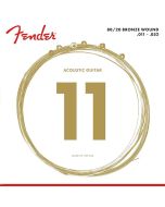 Fender 880CL Dura-Tone-beschichtete Westerngitarrensaiten .011