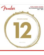 Fender 880L Dura-Tone-beschichtete Westerngitarrensaiten .012