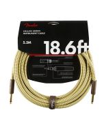 Fender Deluxe Series Instrumentenkabel 5,5 m Tweed