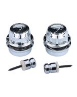 Fender F-Style Straplocks verchromt