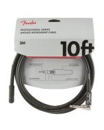 Fender Professional Series Instrumentenkabel gewinkelt 3m schwarz