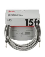 Fender Professional Tweed Instrumentenkabel 4,5m weiß