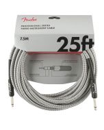 Fender Professional Tweed Instrumentenkabel 7,5m weiß