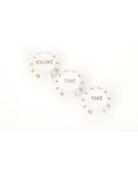 Fender Stratocaster Knöpfe CTS weiß