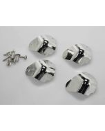 Fender Verstärkerecken mit Zunge (4 Stück)