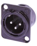 Neutrik NC3MDLBAG1 XLR-Chassis, männlich